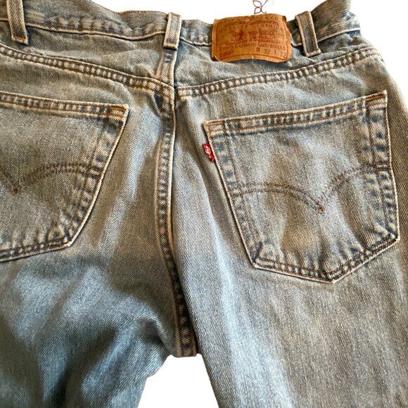 Vintage Levi's 505‎ Jeans 32x32 (Actual waist 31") Regular Fit Straight Leg Made - Picture 3 of 11